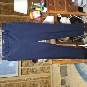 Talbots Heritage navy pants. Size 8